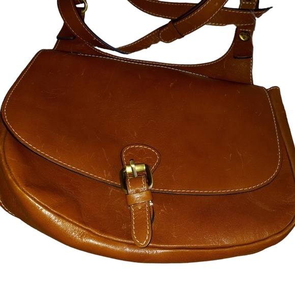 PATRICIA NASH London Smooth Leather Saddle Bag - Picture 12 of 13